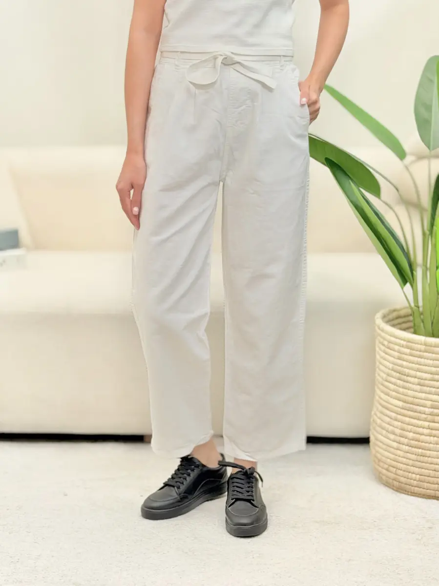 شلوار سفید و سبز h&m