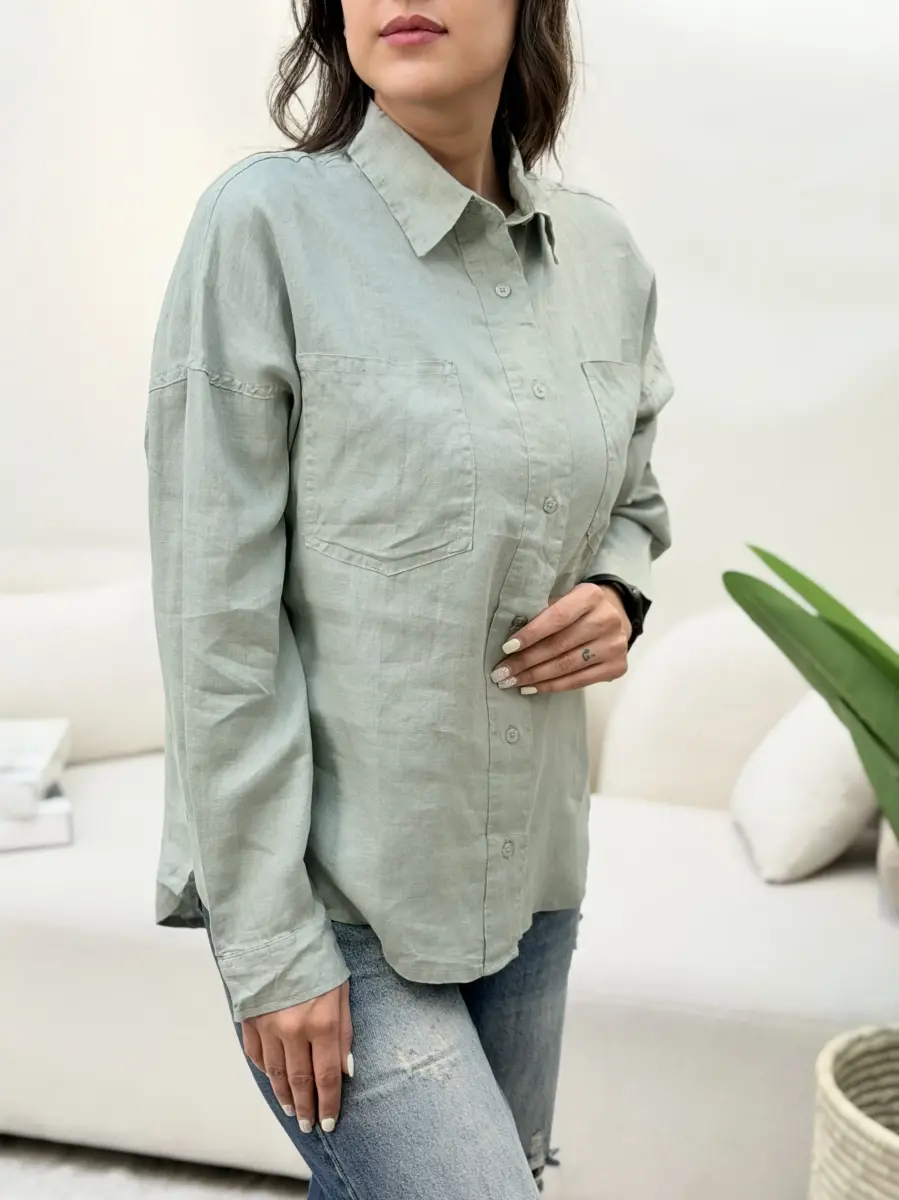 شومیز لینن زارا (جدید)
