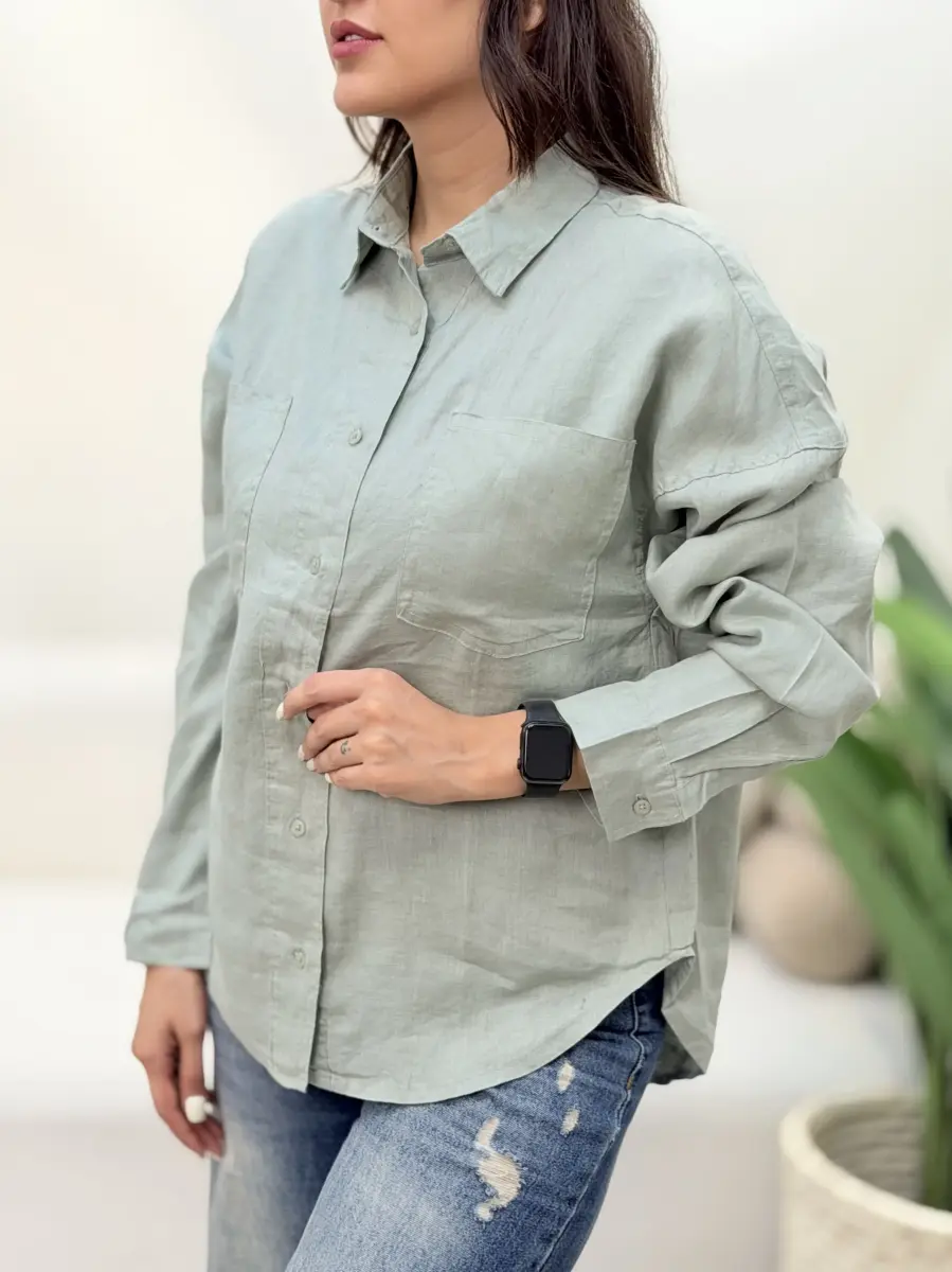 شومیز لینن زارا (جدید)