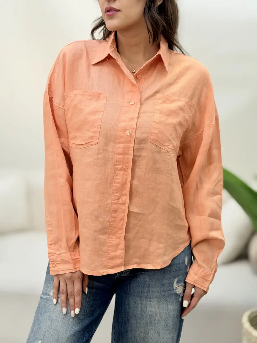 شومیز لینن زارا (جدید)