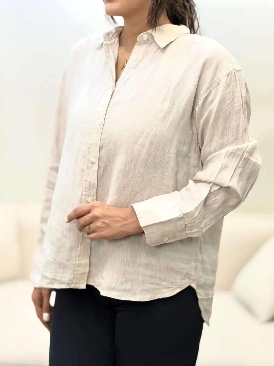 شومیز لینن faleria(رنگبندی)