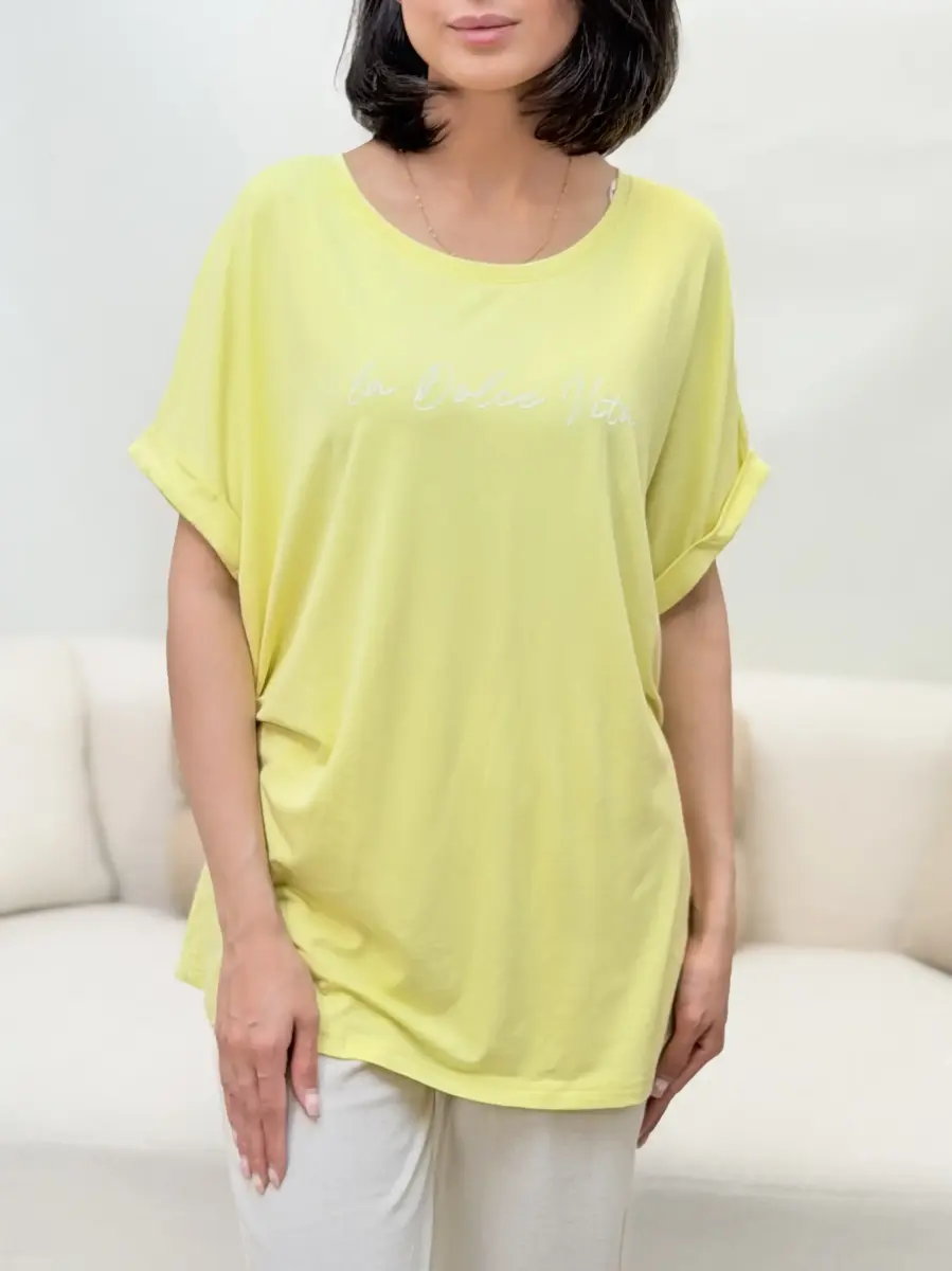 تیشرت gina قواره دار(رنگبندی)