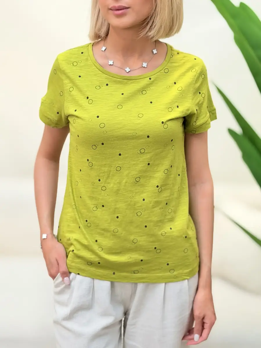 تیشرت خال خالی iwie (3رنگ)