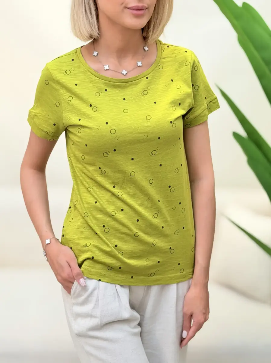 تیشرت خال خالی iwie (3رنگ)