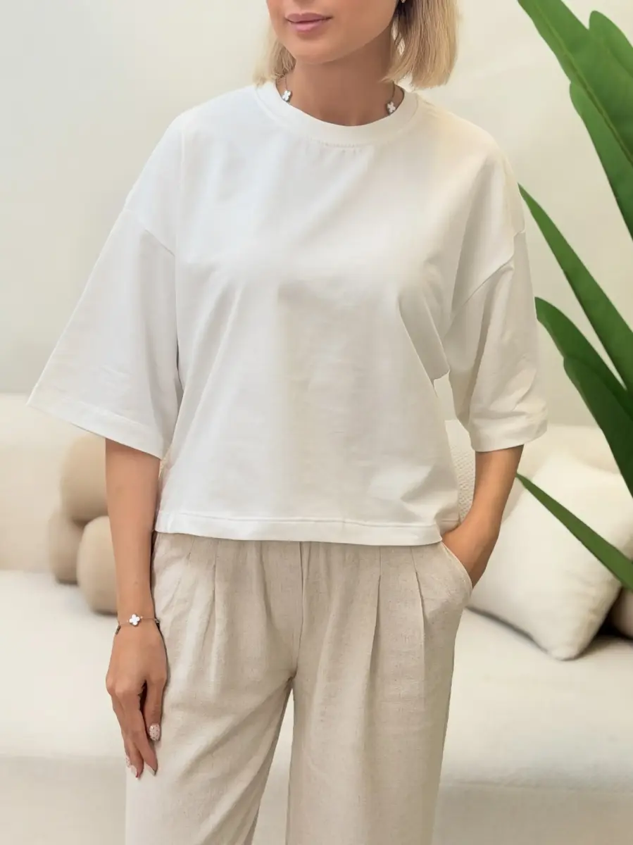 تیشرت کراپ زارا(رنگبندی)