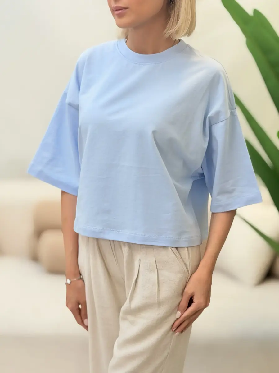 تیشرت کراپ زارا(رنگبندی)