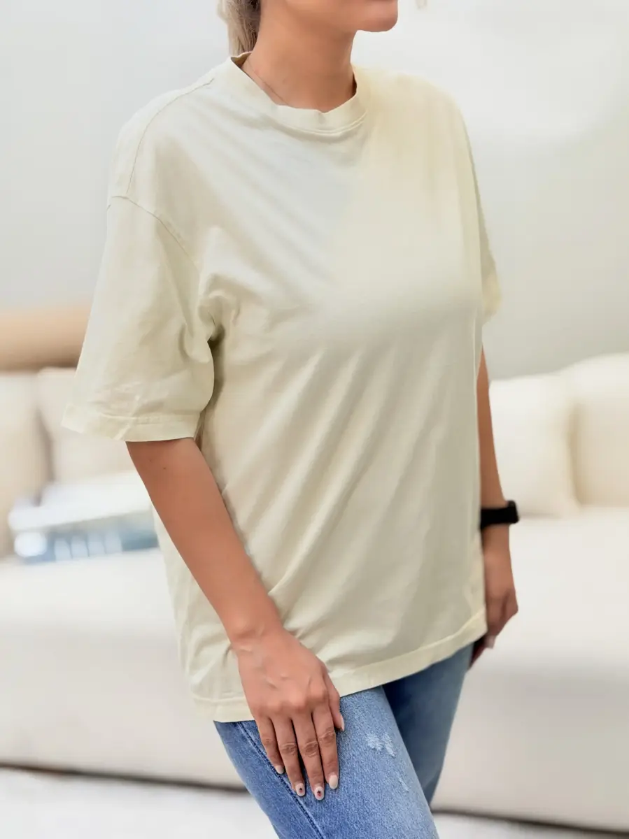 تیشرت باکسی h&m(3رنگ)