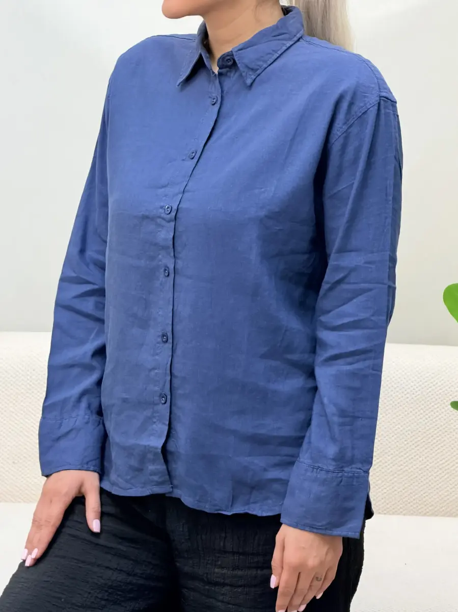 شومیز لینن faleria(رنگبندی)