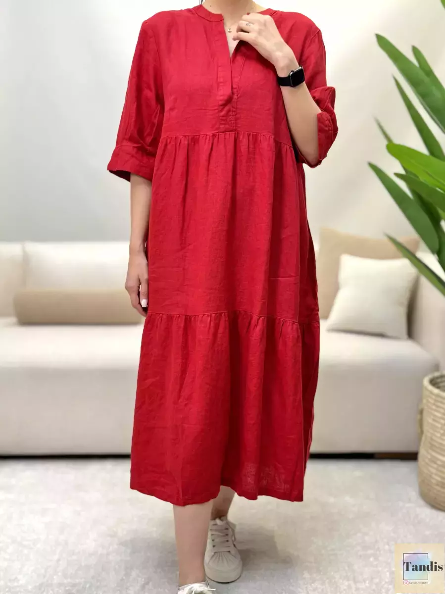 پیراهن پایین چین دار