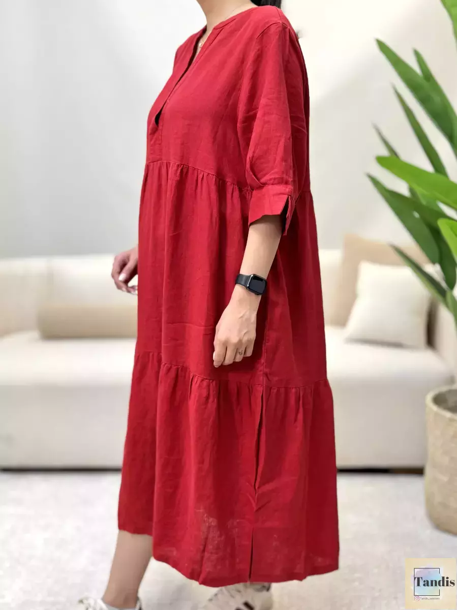 پیراهن پایین چین دار