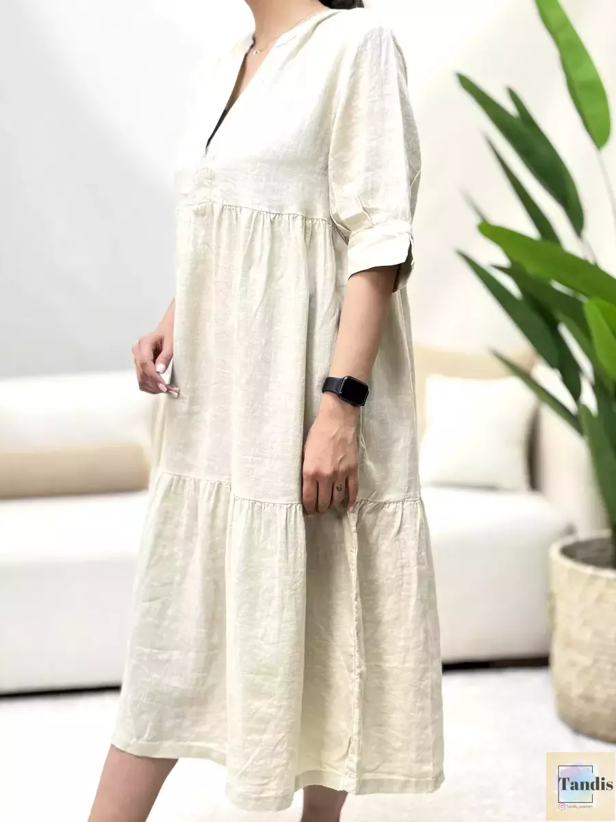 پیراهن پایین چین دار