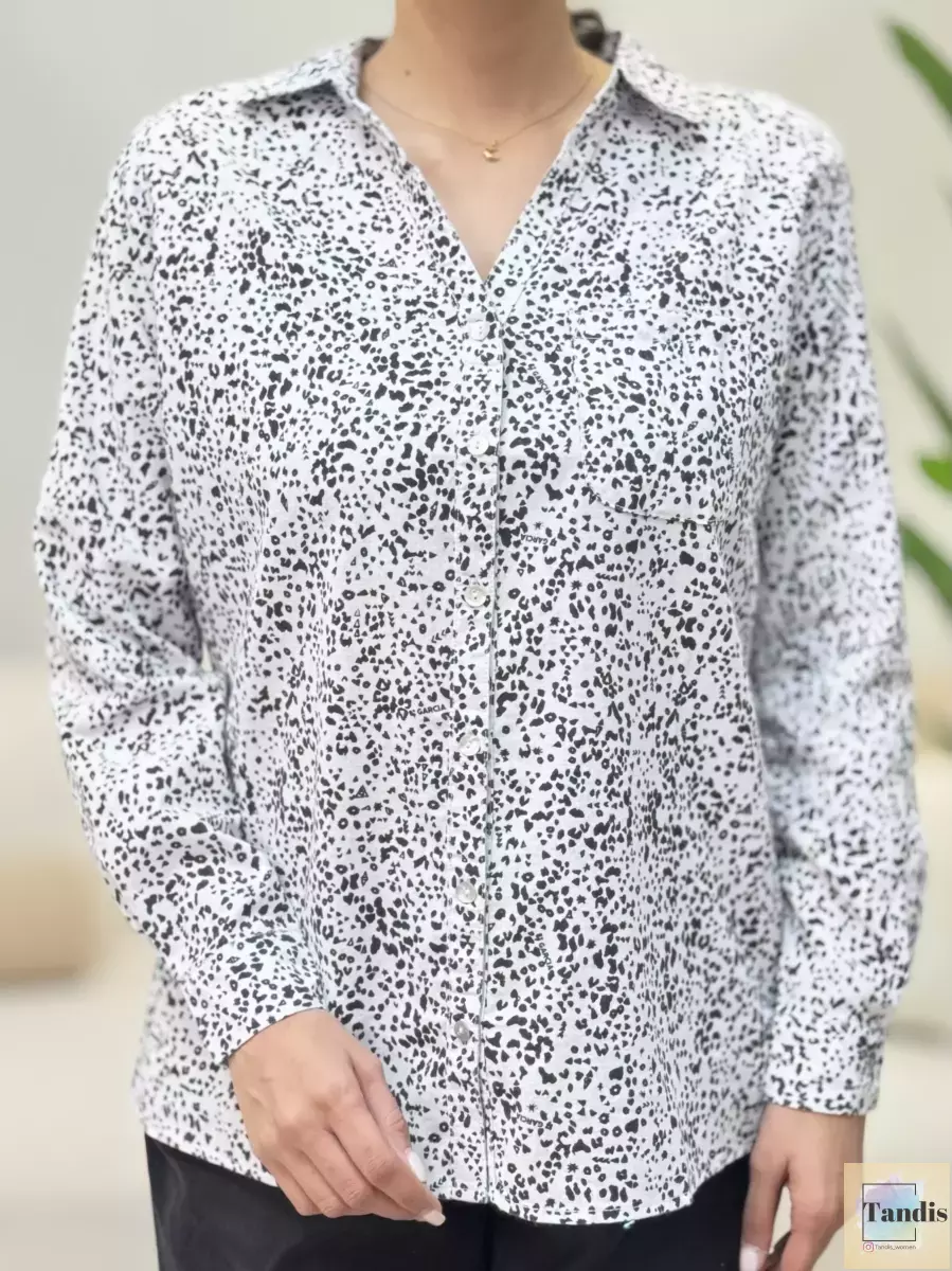 شومیز خال خالی زارا