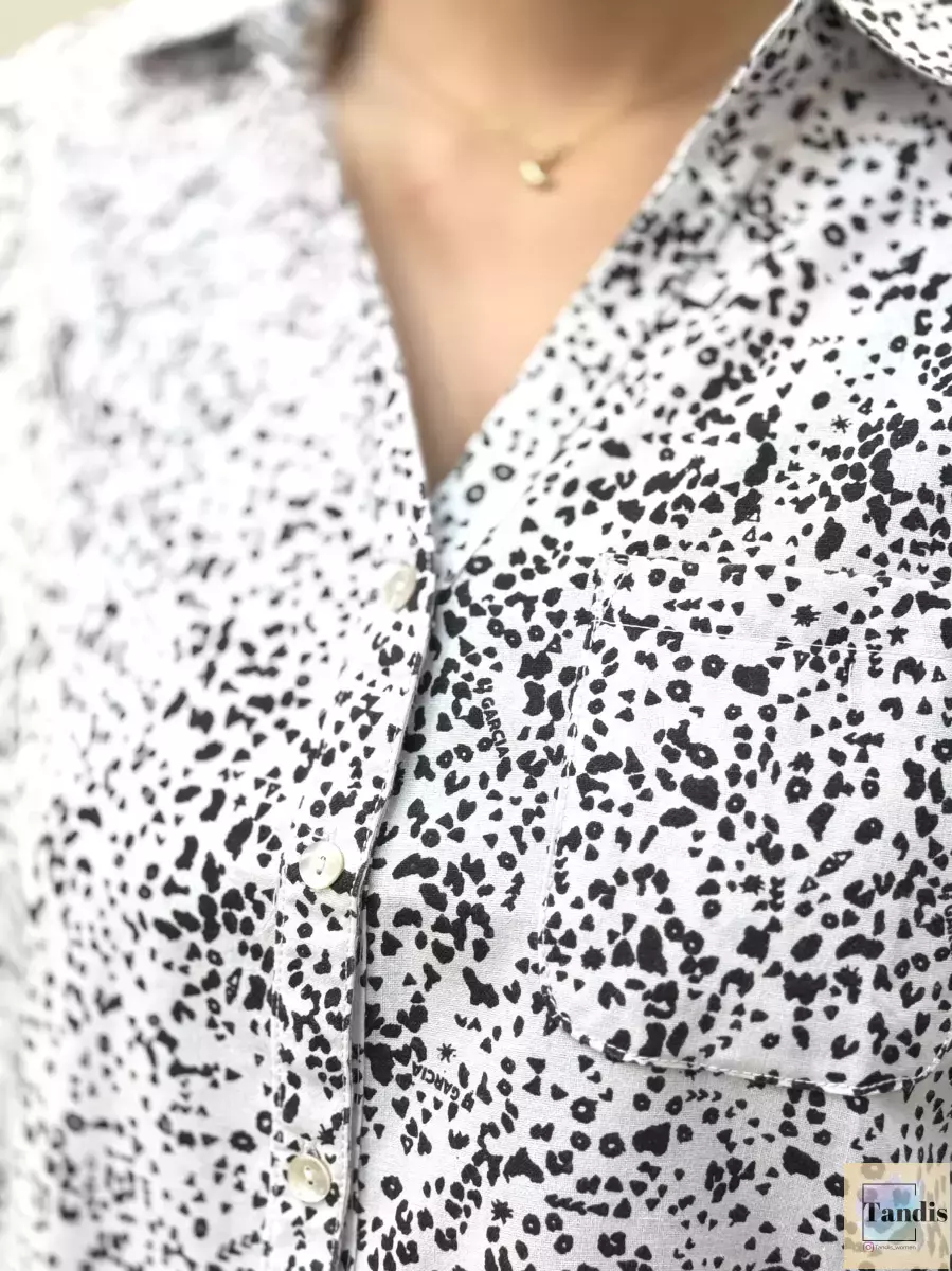 شومیز خال خالی زارا