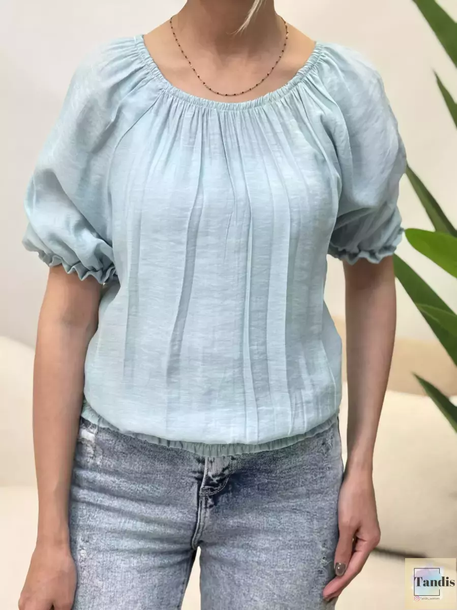 شومیزطرحدار پایین کش