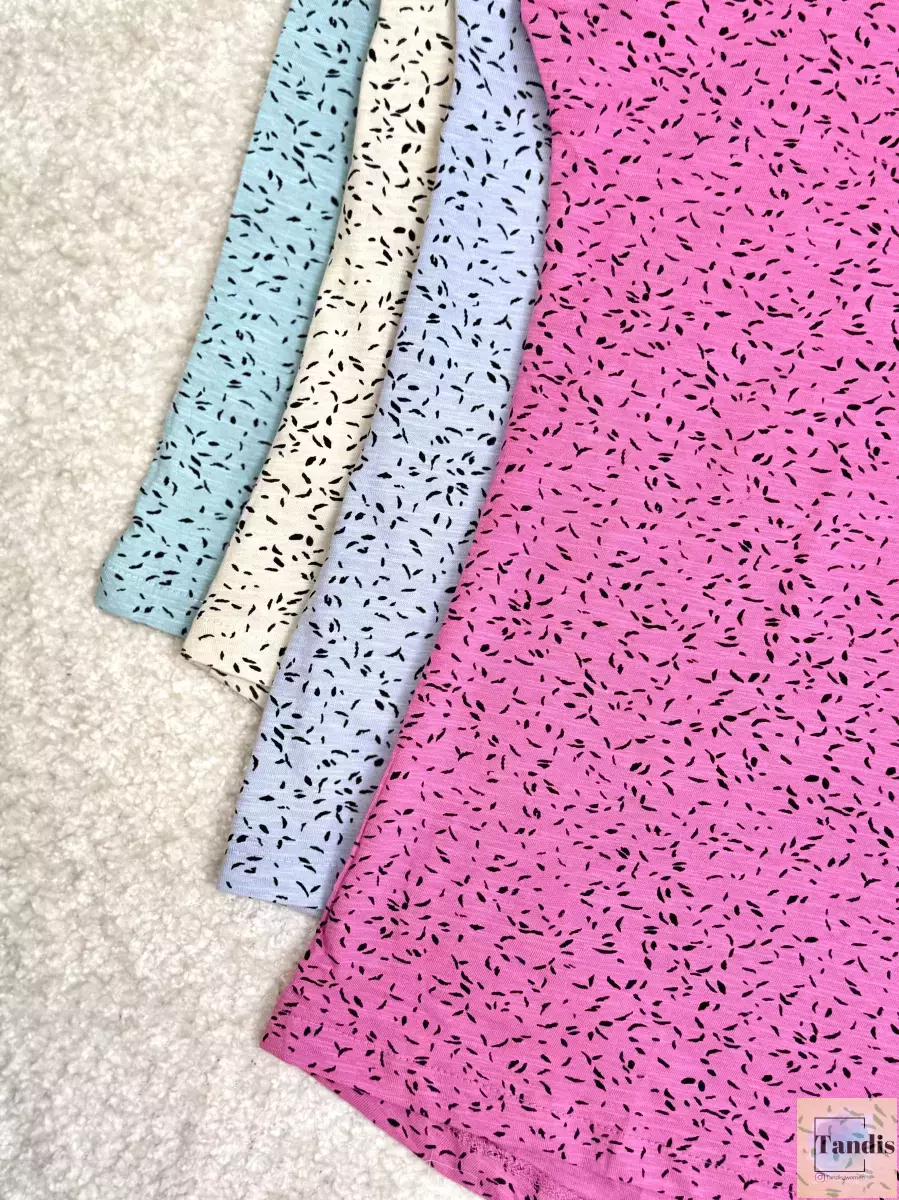 تیشرت طرح دار (4رنگ)