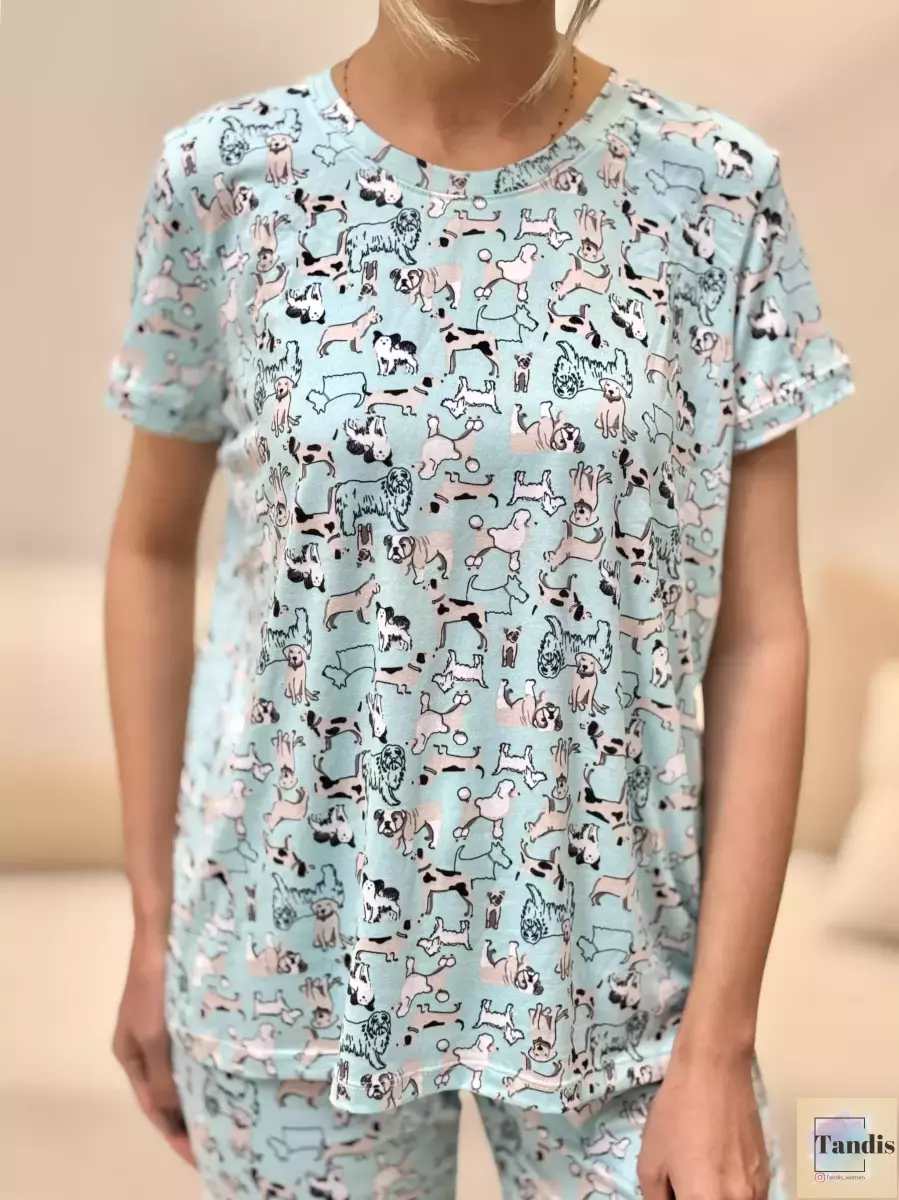 ست تیشرت و شلوار رنه روف (پنج طرح)