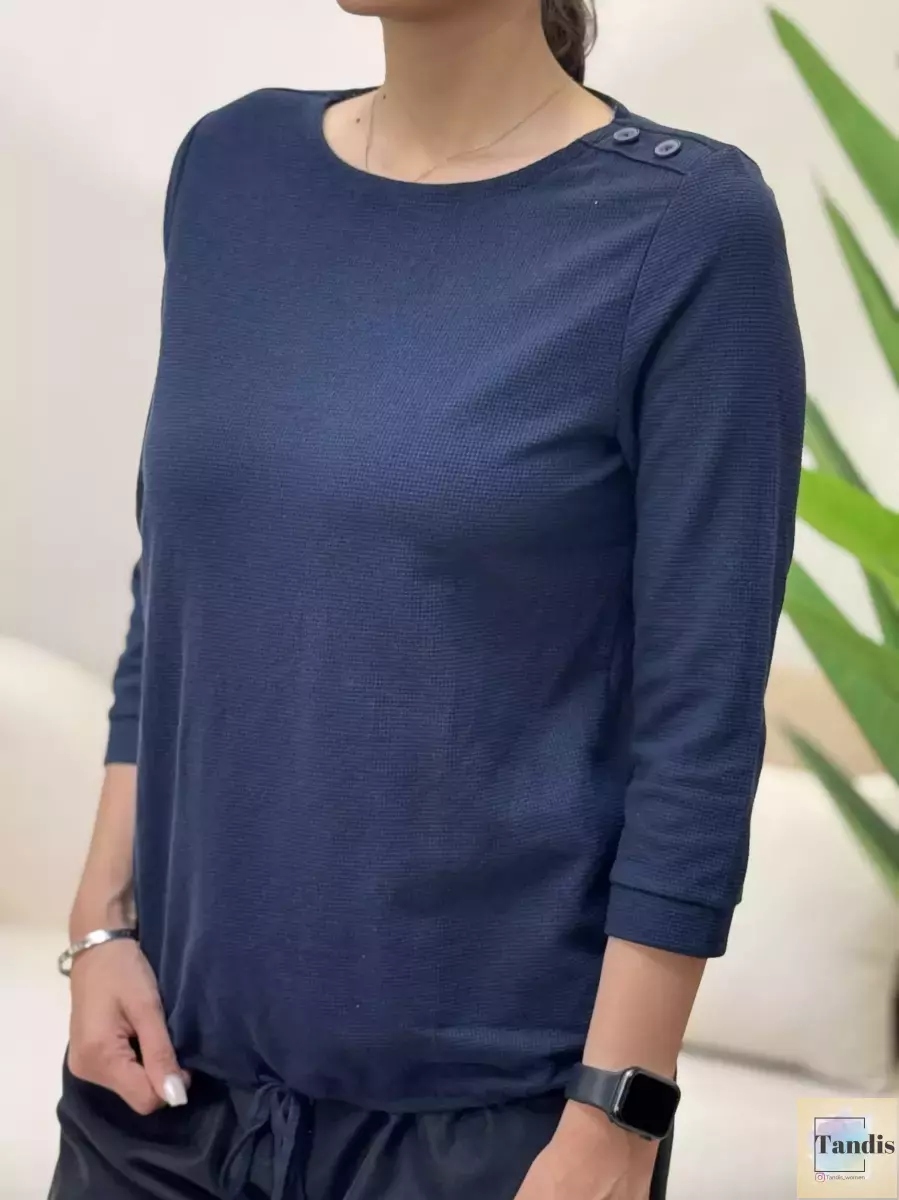 تیشرت آستین بلند تام تیلور بیسکوییتی