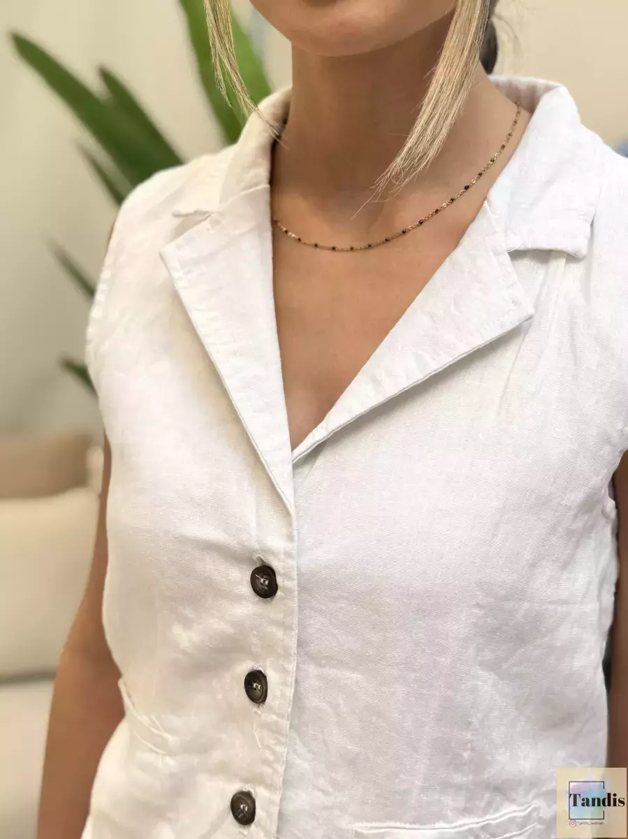 وست لینن سفید