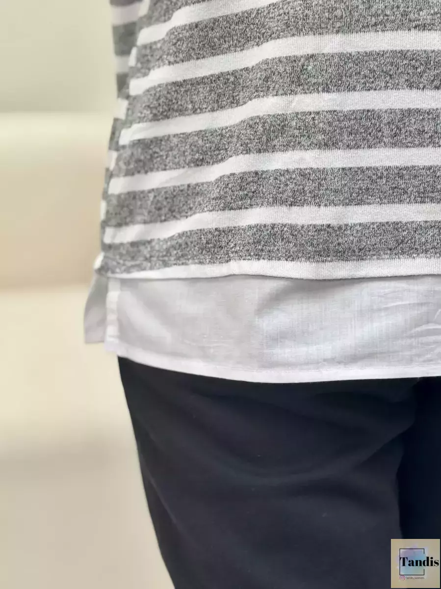 بافت شومیزی ساده و راه راه