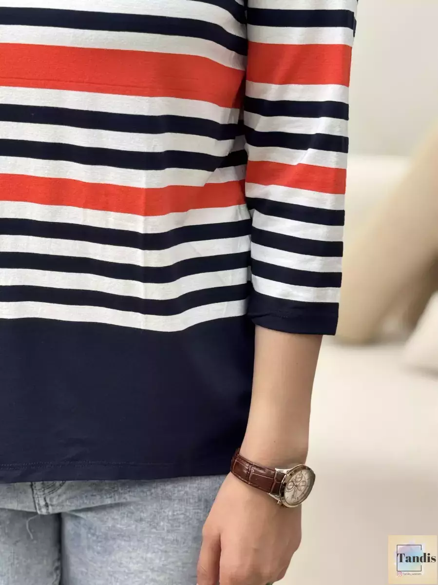 تیشرت ویسکوز آستین بلند (طرحبندی)