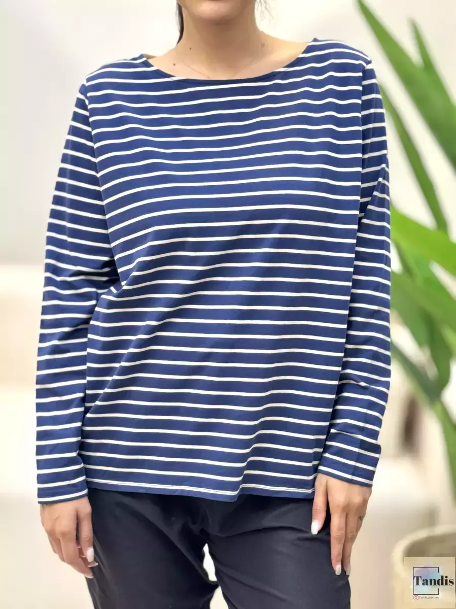 تیشرت ویسکوز آستین بلند (طرحبندی)