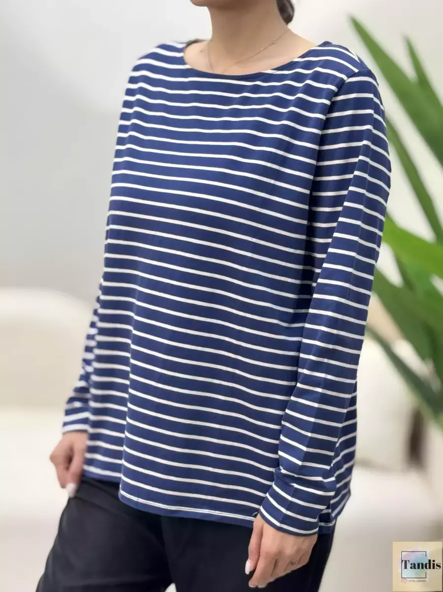 تیشرت ویسکوز آستین بلند (طرحبندی)