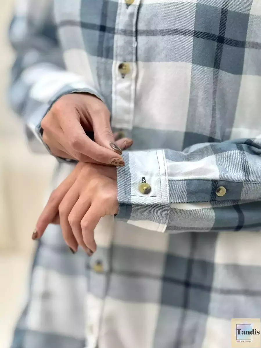 شومیز چارخونه موهر