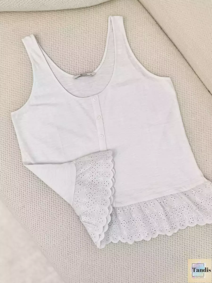 تاپ جلو دکمه پایین خامه دوزی