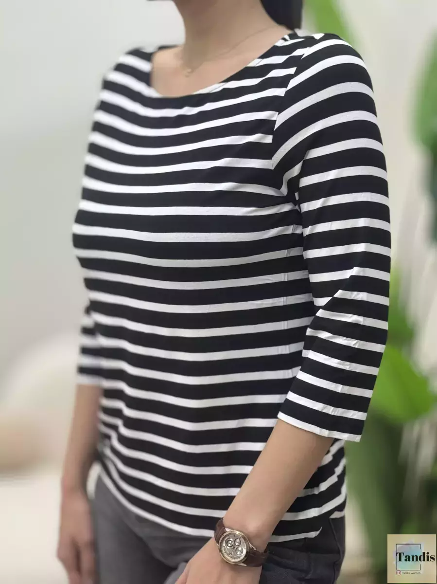 تیشرت ویسکوز آستین بلند (طرحبندی)