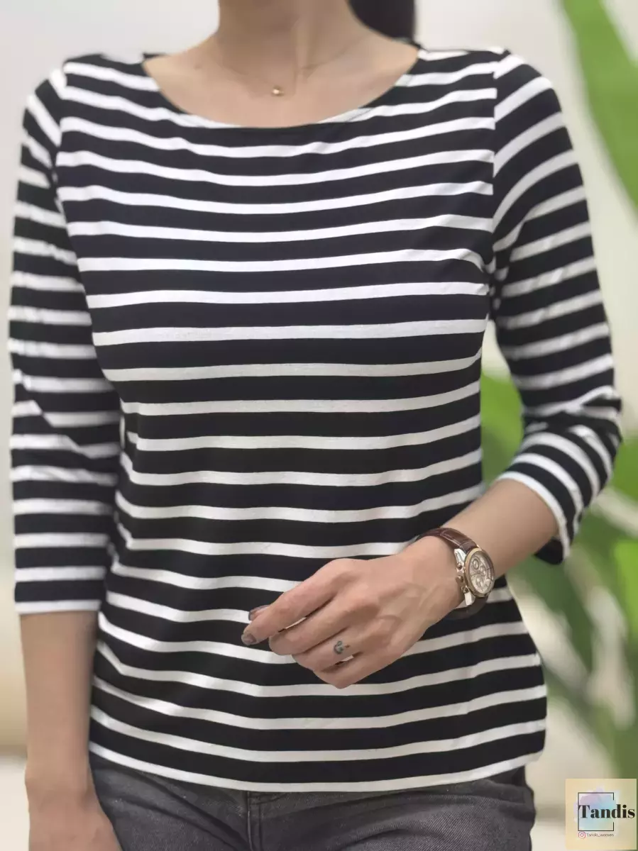 تیشرت ویسکوز آستین بلند (طرحبندی)