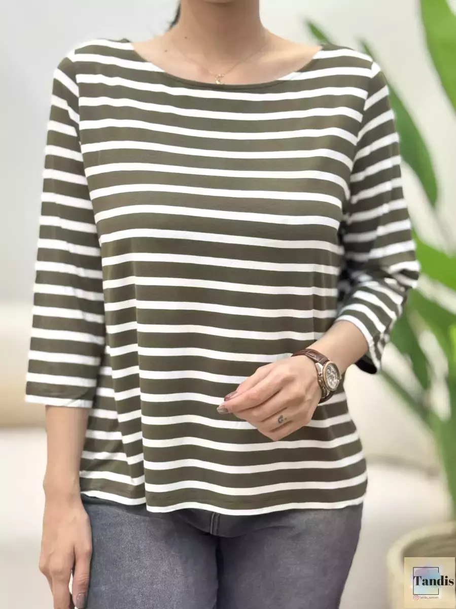 تیشرت ویسکوز آستین بلند (طرحبندی)