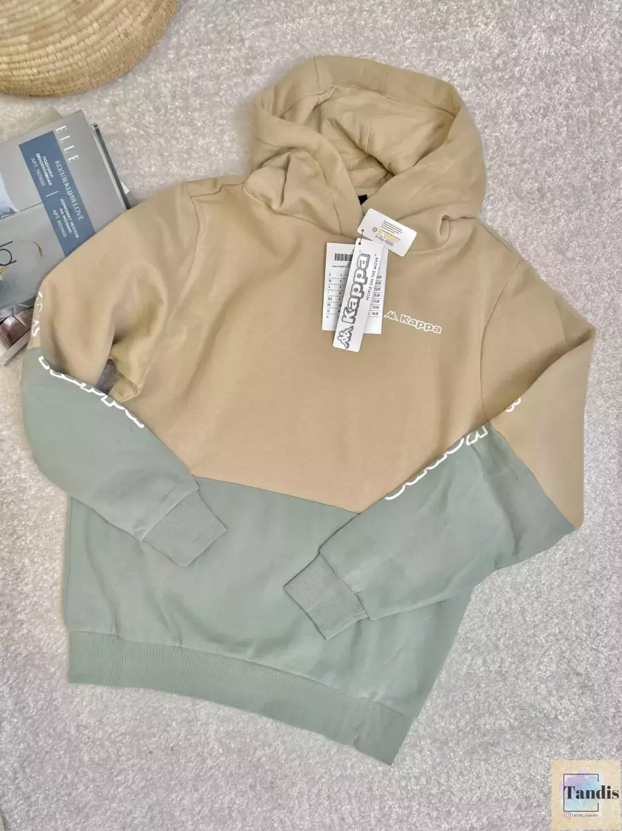 هودی کاپا مشکی /سبز