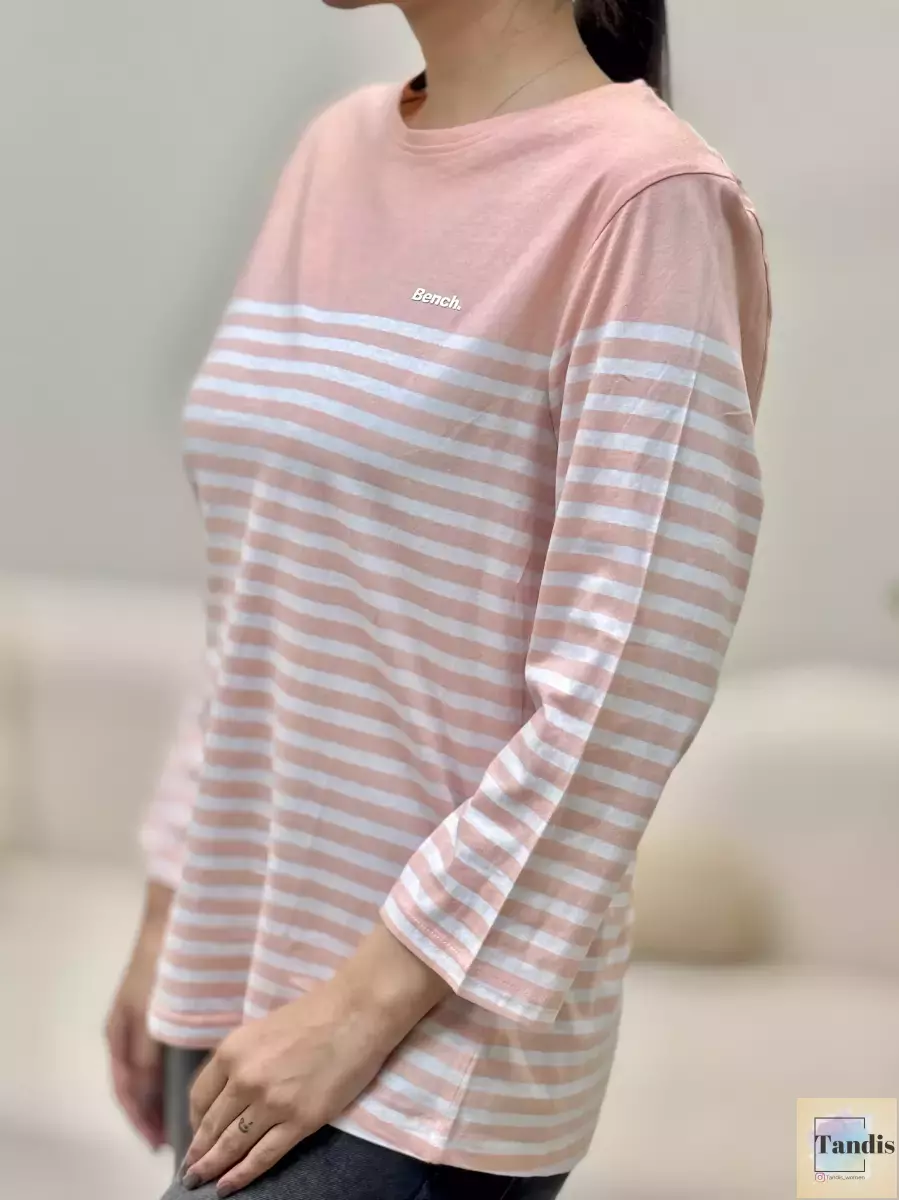 تیشرت راه راه چند رنگ bench