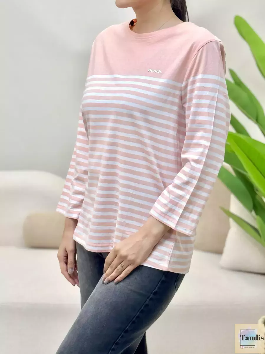 تیشرت راه راه چند رنگ bench