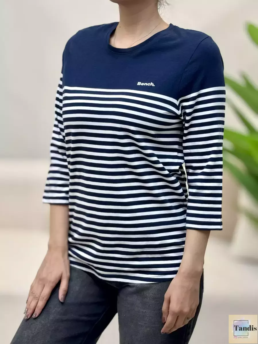 تیشرت راه راه چند رنگ bench