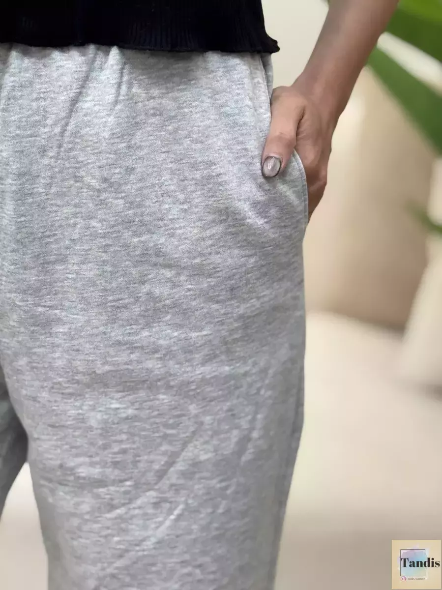 شلوار اسلش(طوسی روشن-طوسی تیره)