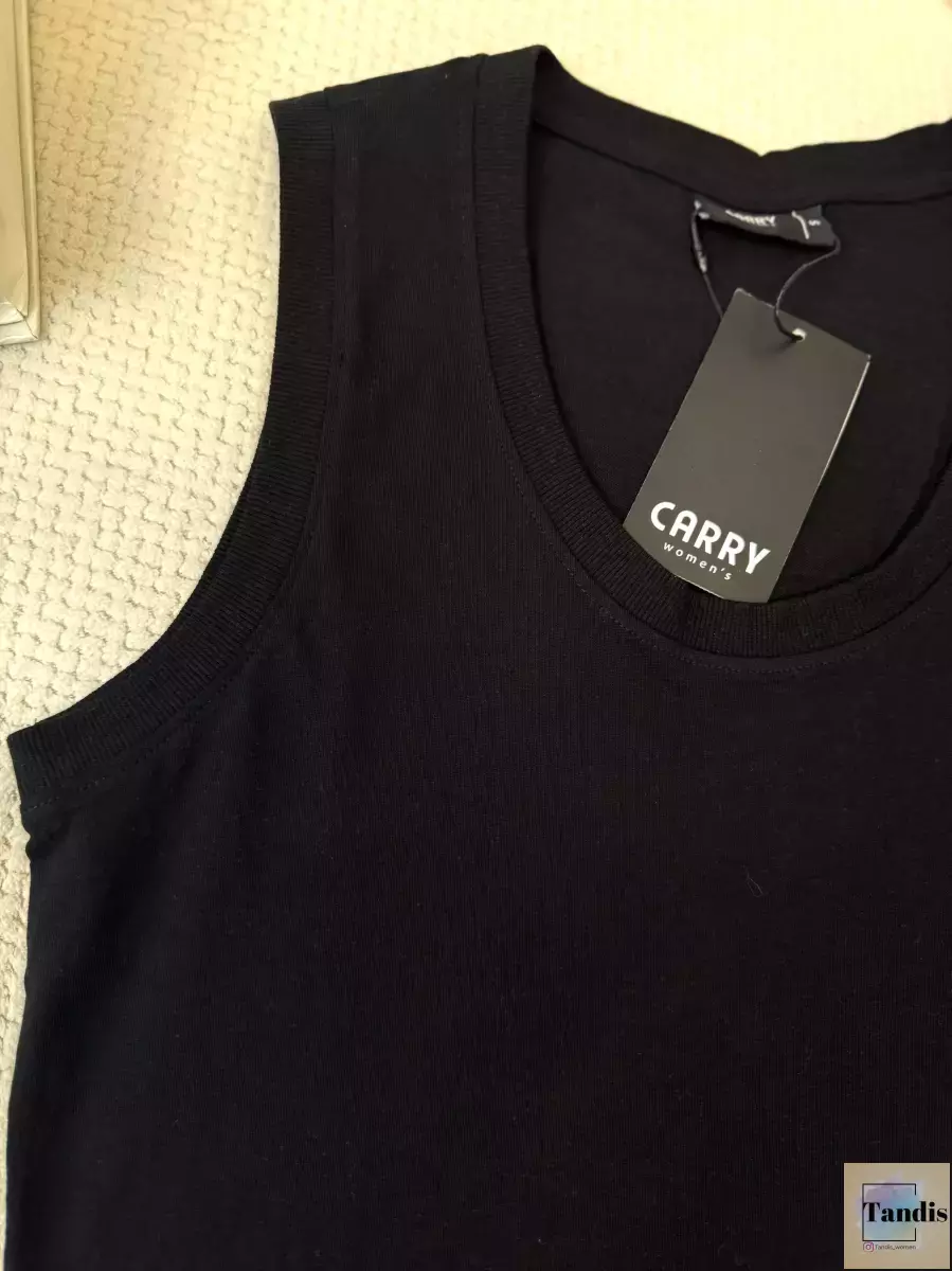 تاپ(مشکی/سفید)garry