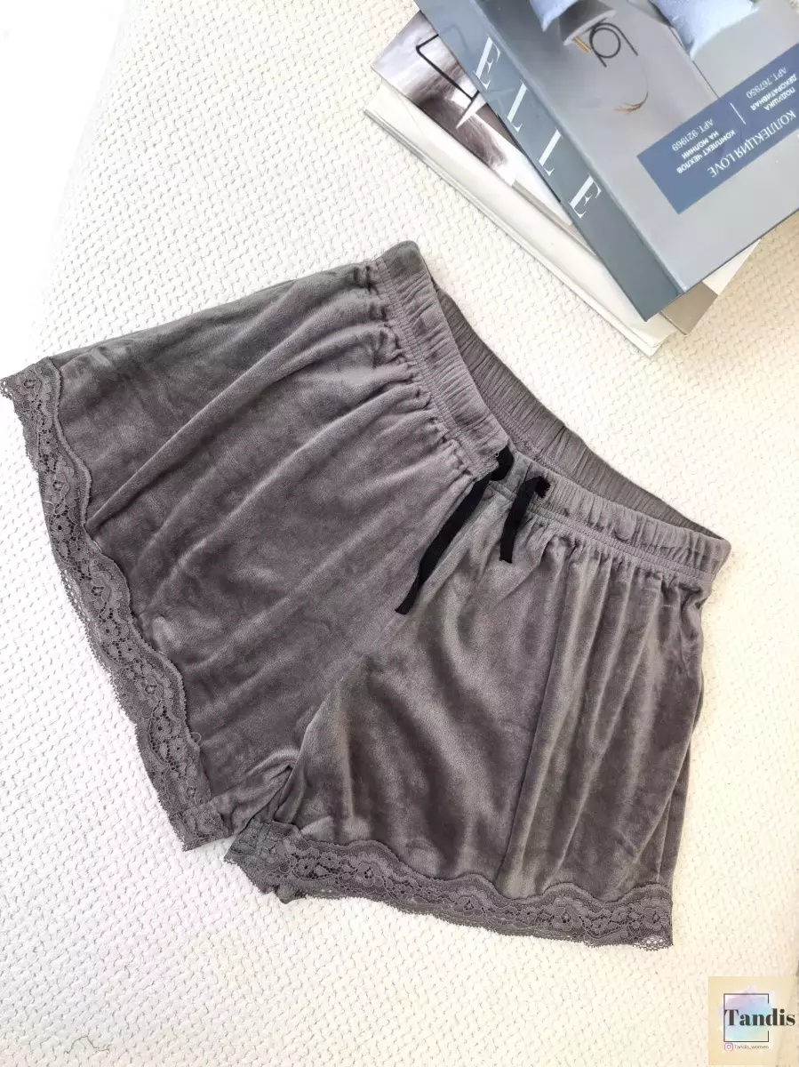 شلوارک مخمل چیکوری