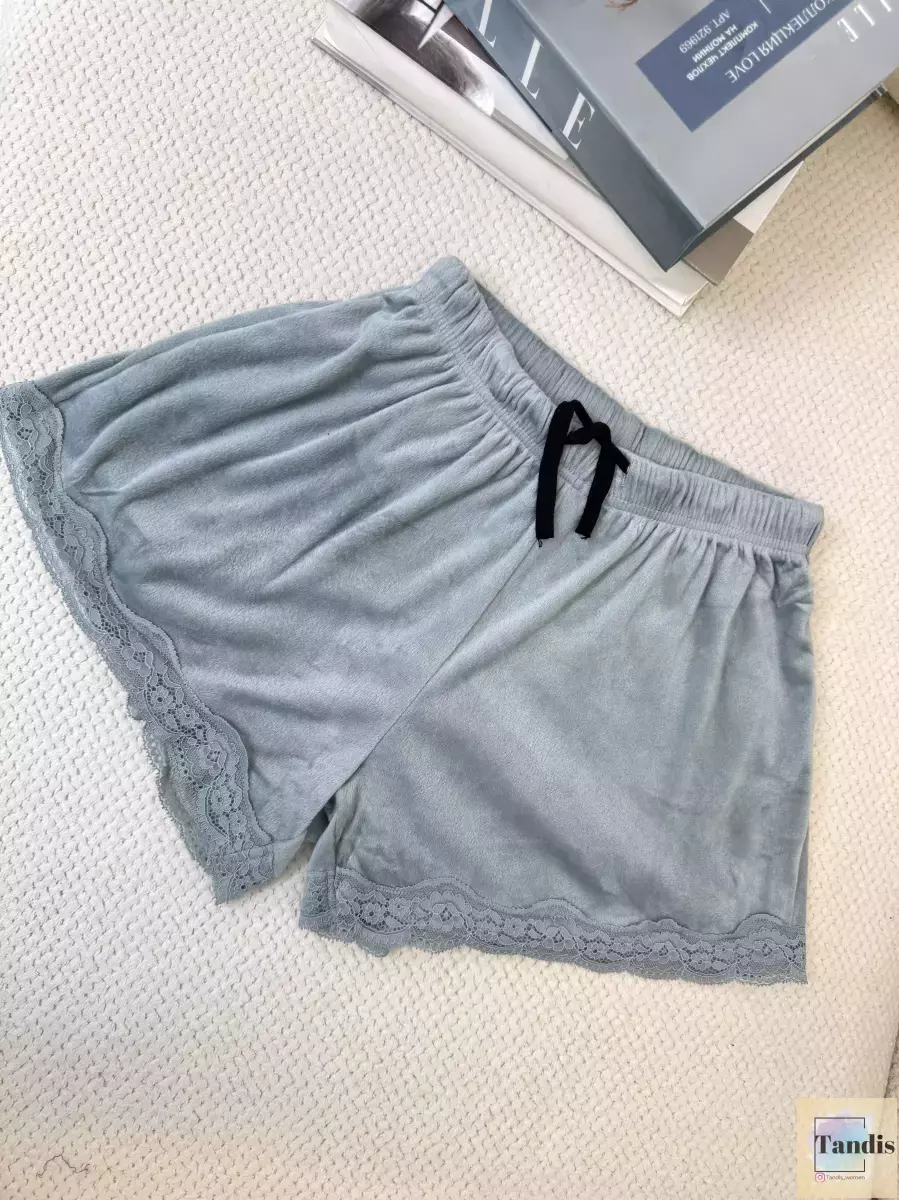 شلوارک مخمل چیکوری