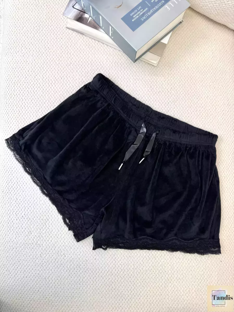 شلوارک مخمل چیکوری