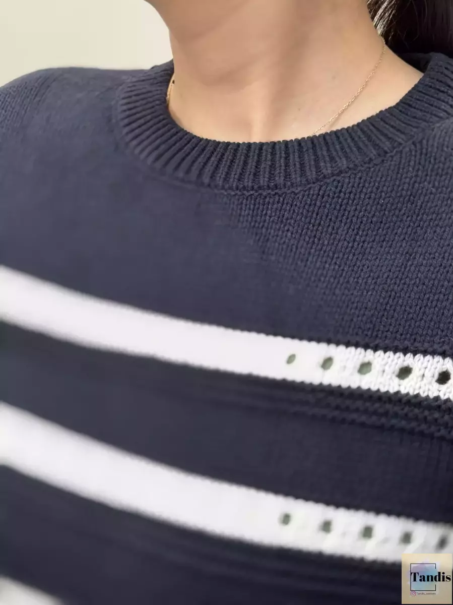 بافت راه راه صورتی و سرمه ایی تیره