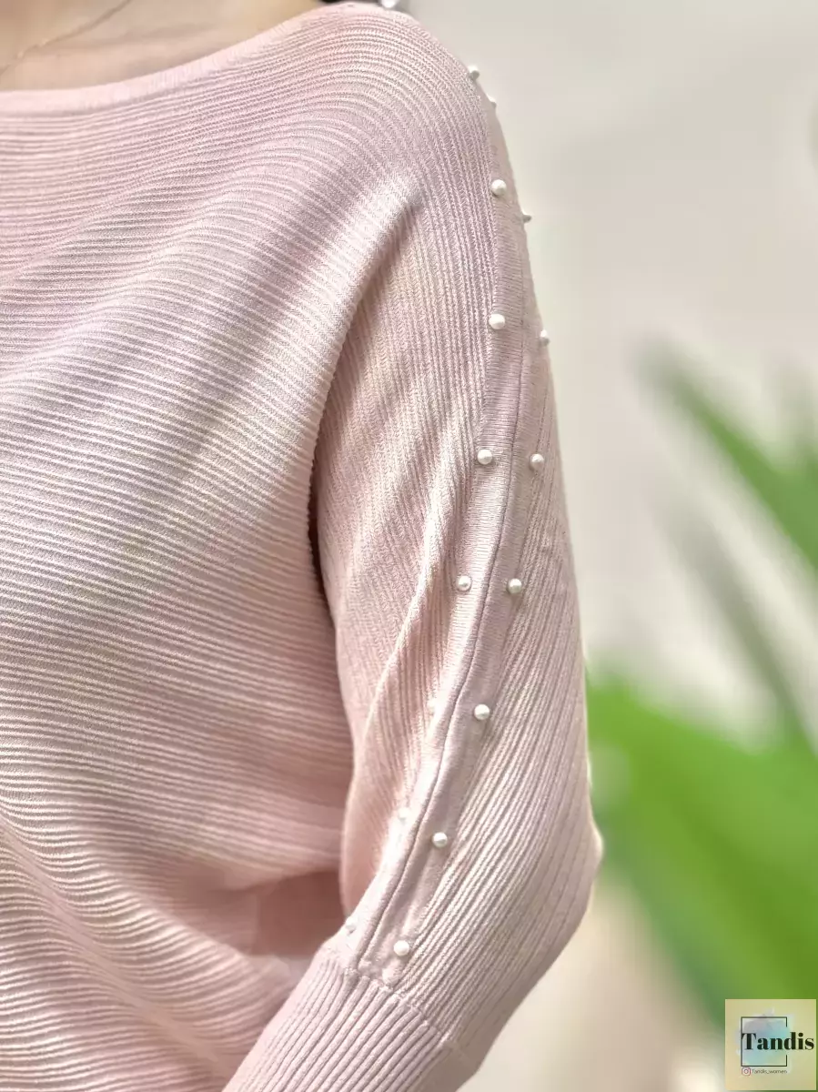 بافت آستین مرواریدی