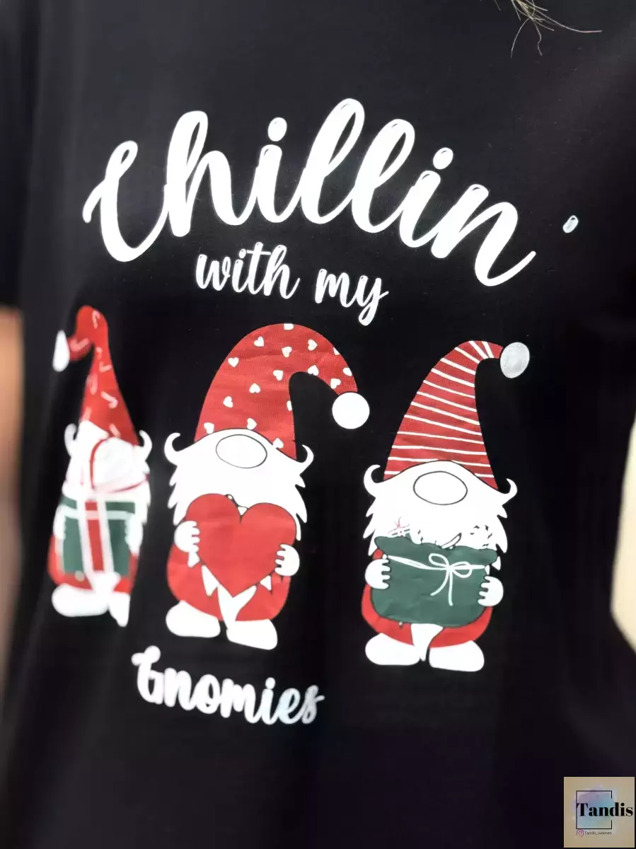 تیشرت مشکی کریسمس