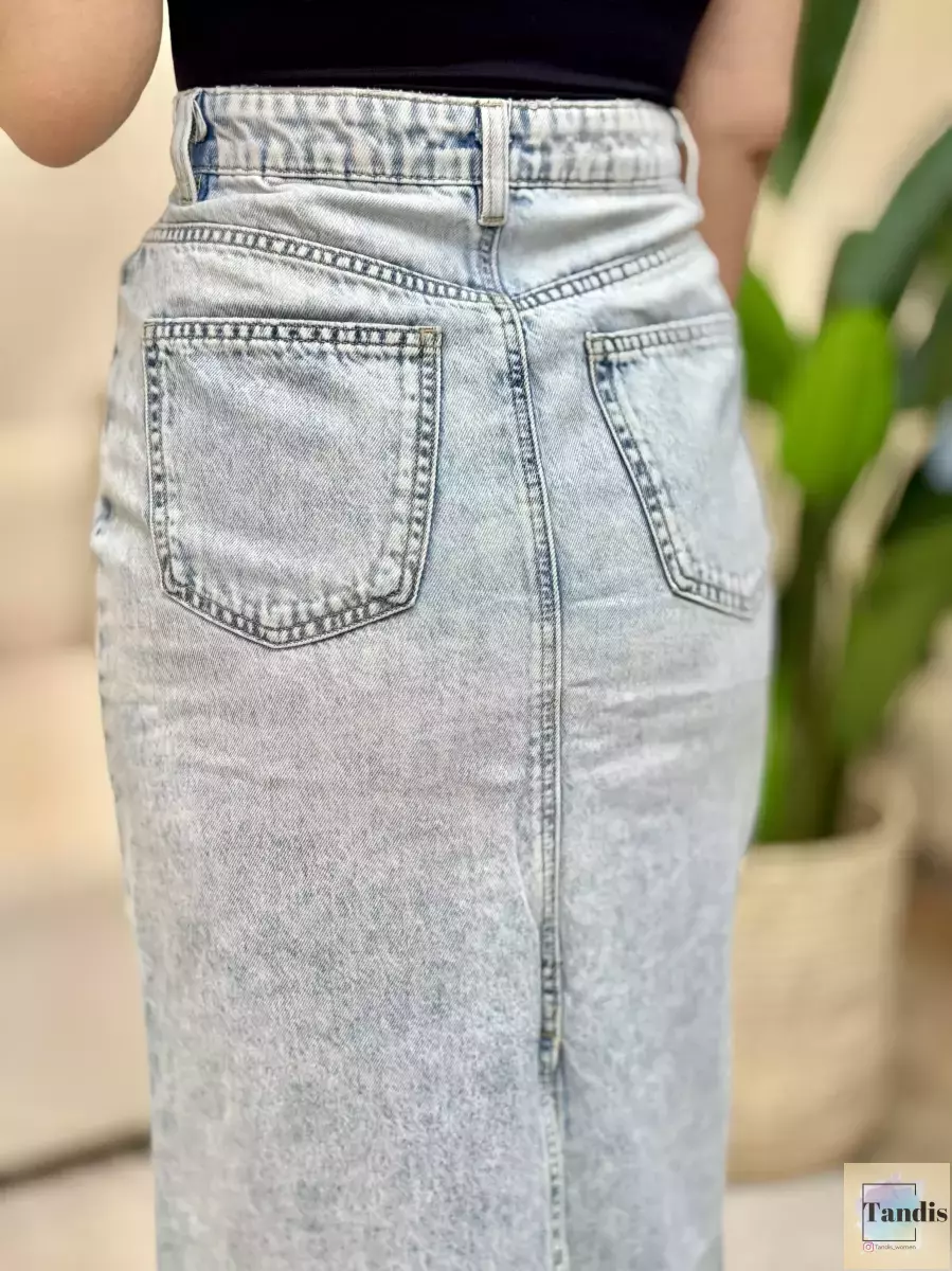 دامن جین بلند