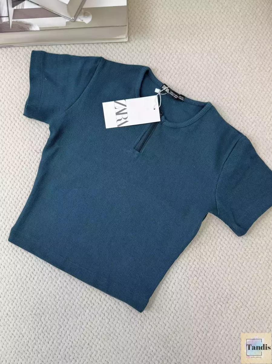 کراپ کبریتی نیم زیپ