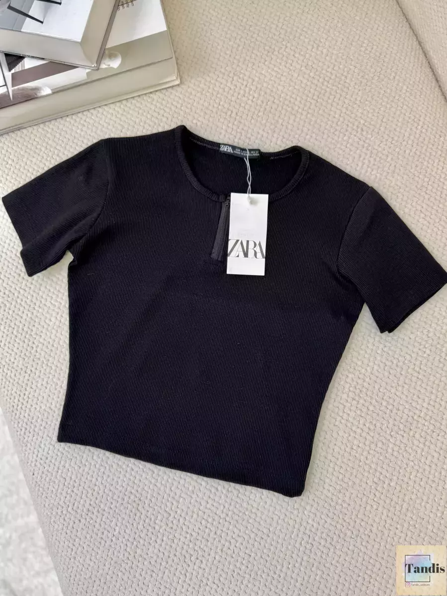 کراپ کبریتی نیم زیپ