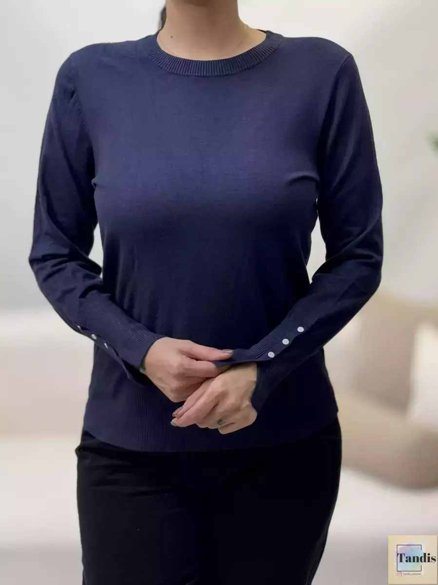 بافت یقه گردآستین دکمه