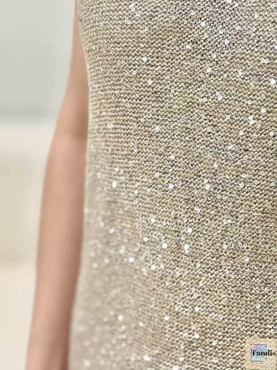 پیراهن حلقه ای پولک دوزی