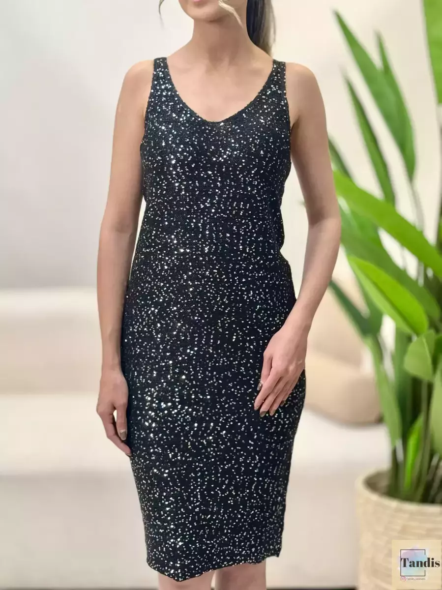 پیراهن حلقه ای پولک دوزی