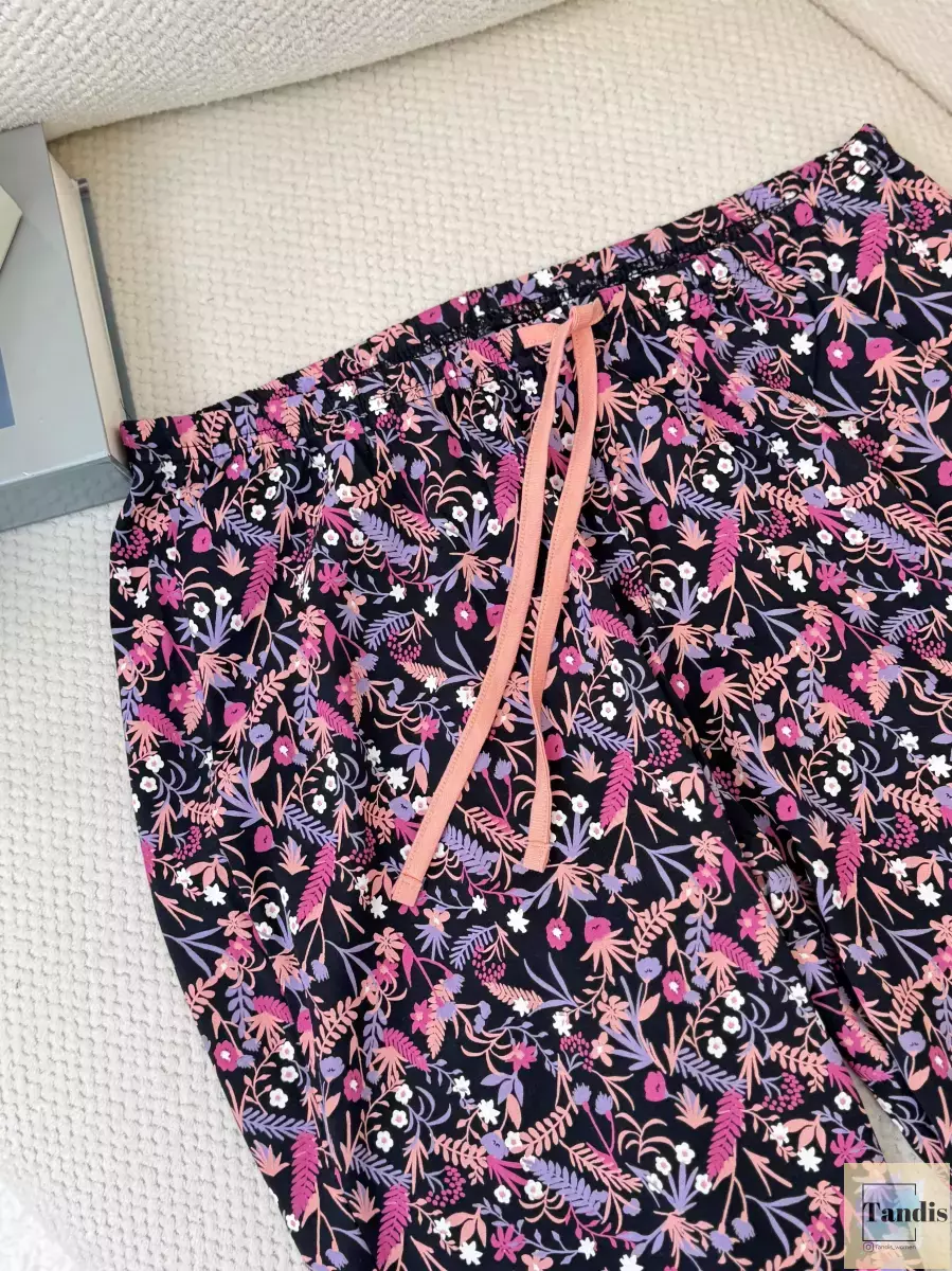 شلوار خانگی برمودا گلدار